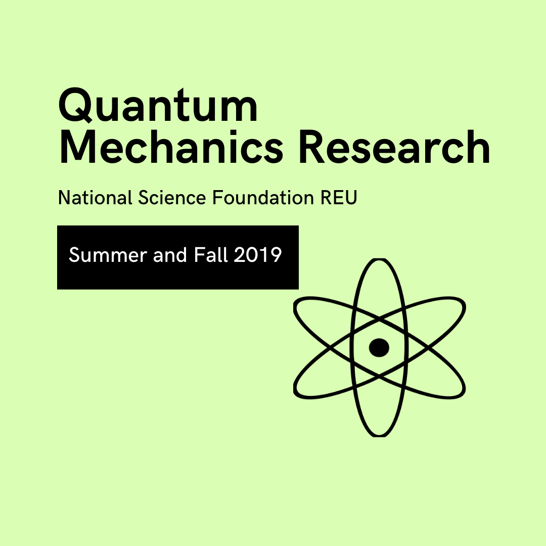 Quantum Mechanics Research