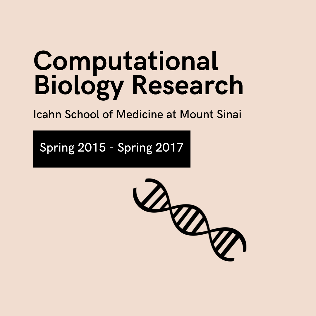 Computational Biology Research